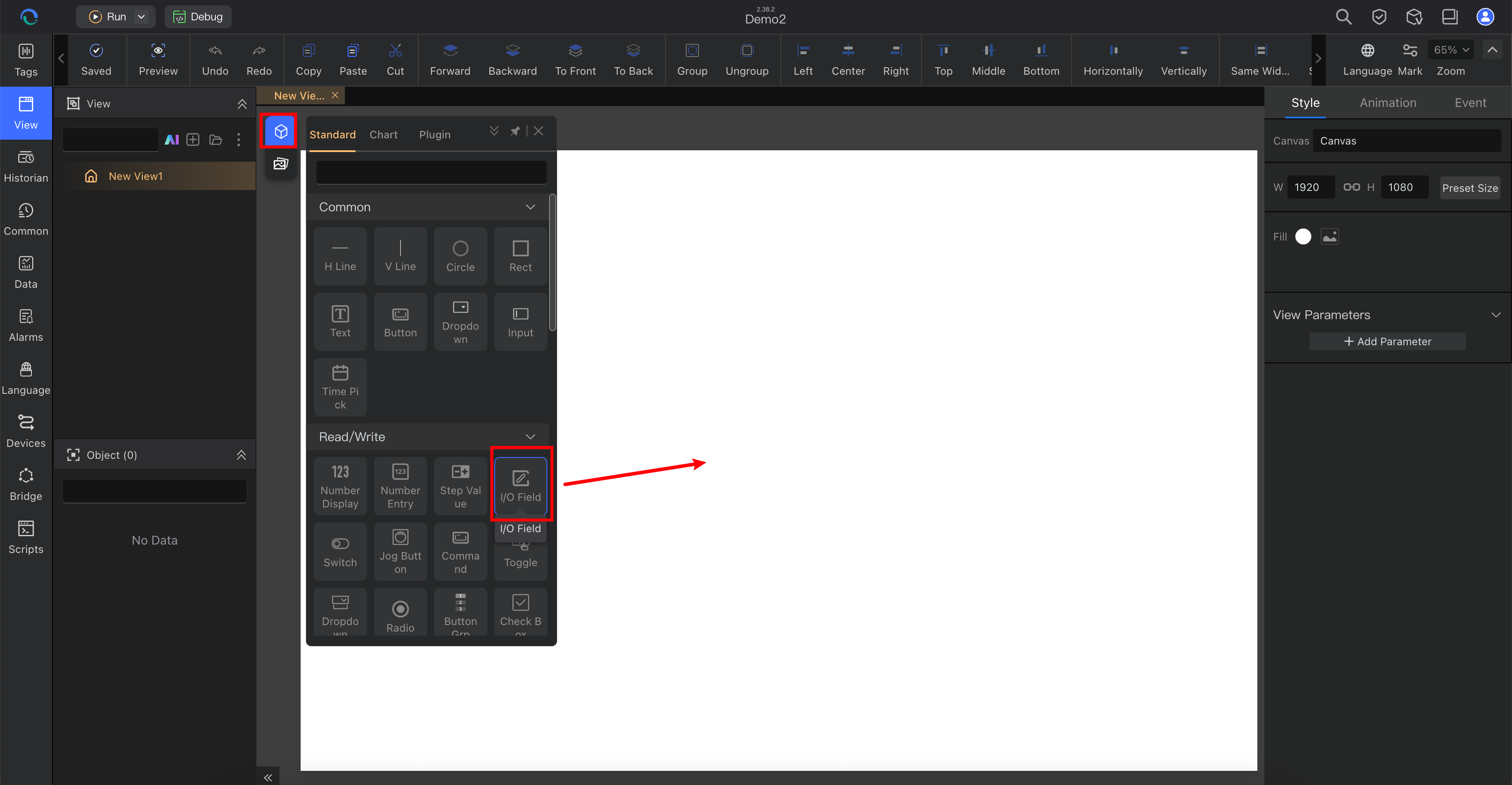Manual View Setup Starter